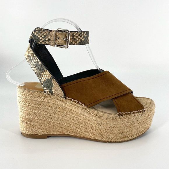 Dolce Vita Shoes - Dolce Vita Carsie Platform Espadrille Sandals in Olive Nubuck